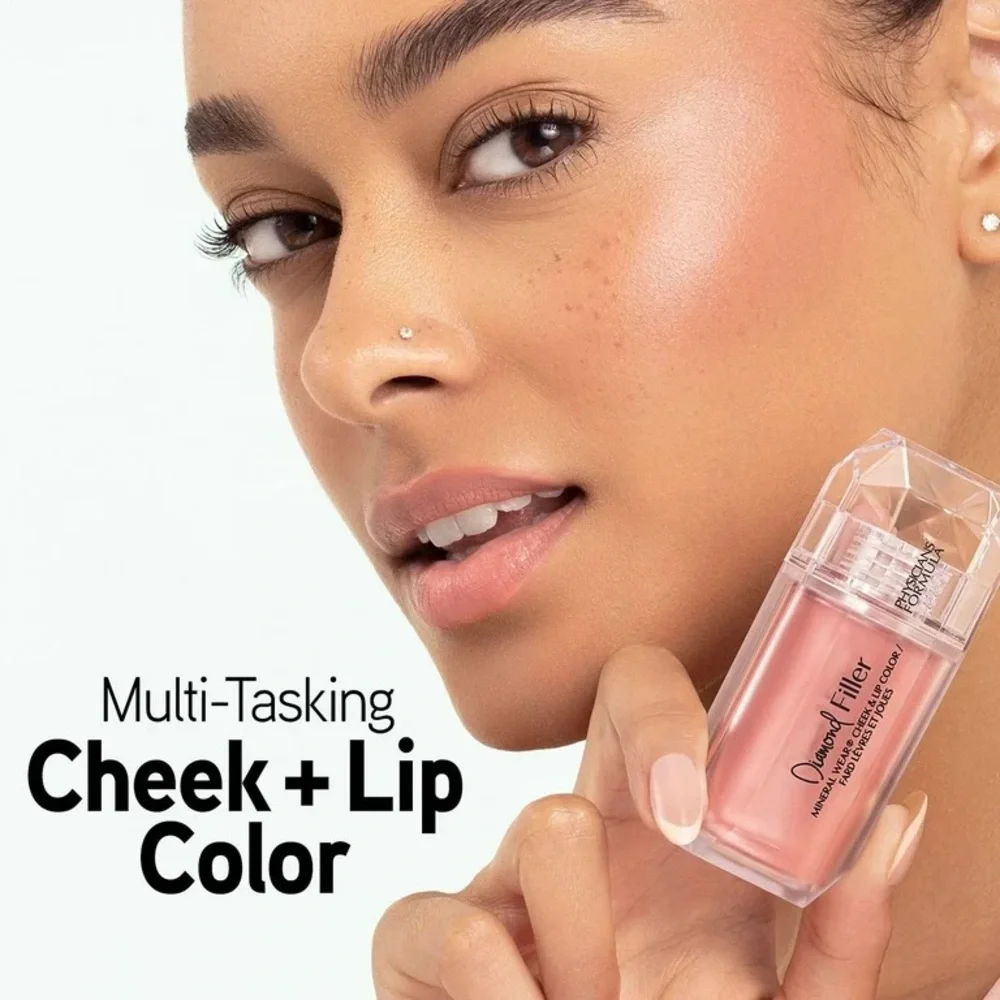 Physicians Formula Diamond Filler Cheek & Lip Color - Brilliant Peach, NEW